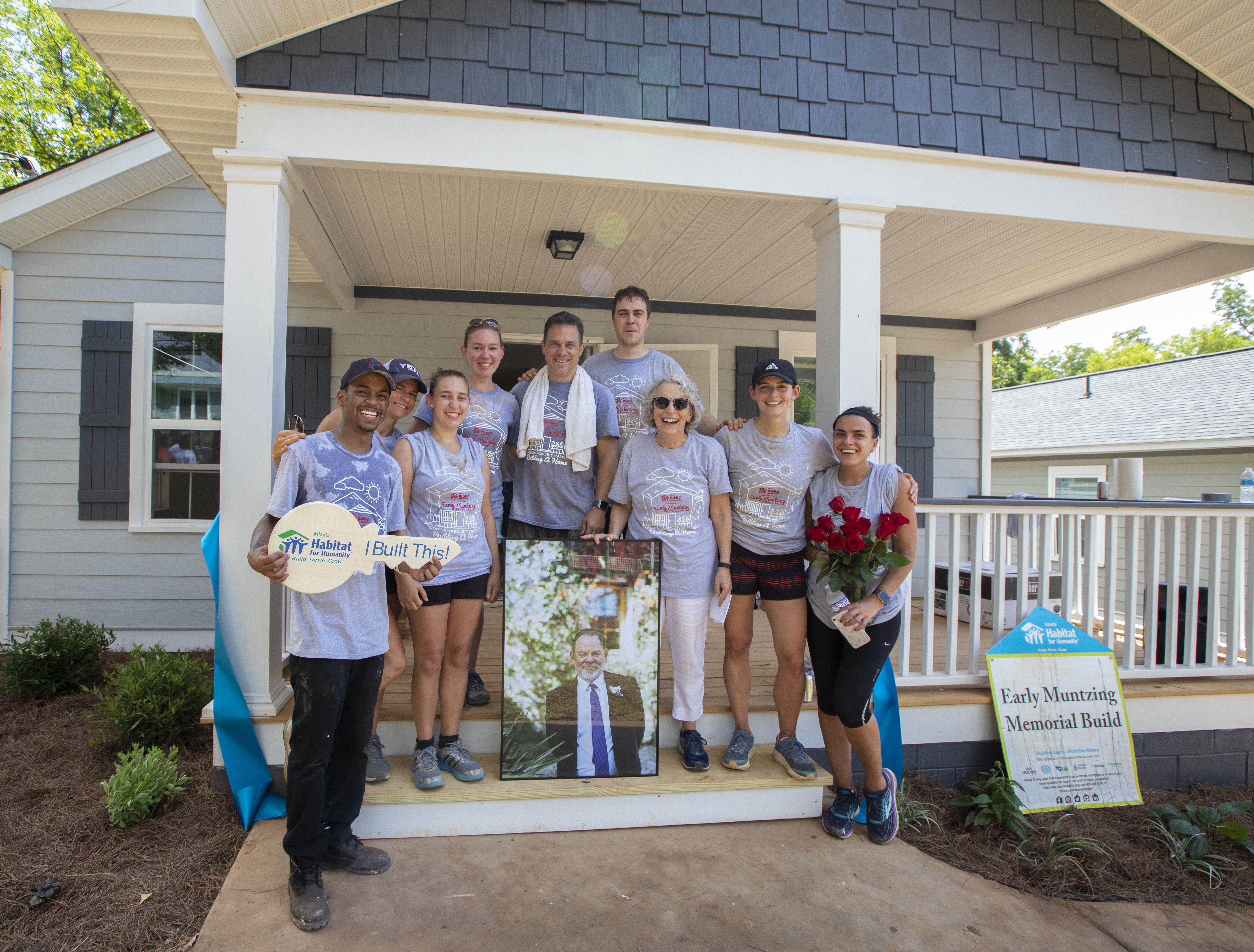 Read more about the article Atlanta Habitat Home Built in Honor of Longtime Supporter, Ernest ‘Early’ Muntzing