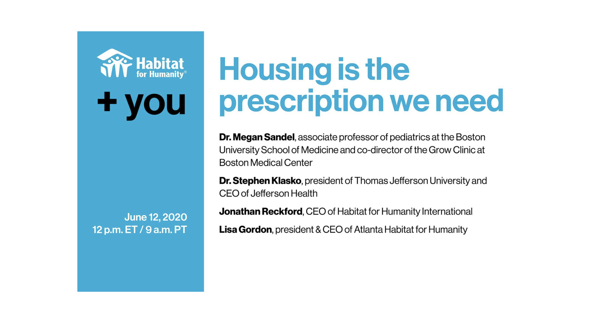 Read more about the article Housing Is The Prescription We Need