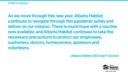 Atlanta Habitat’s 2021 Volunteer Decision