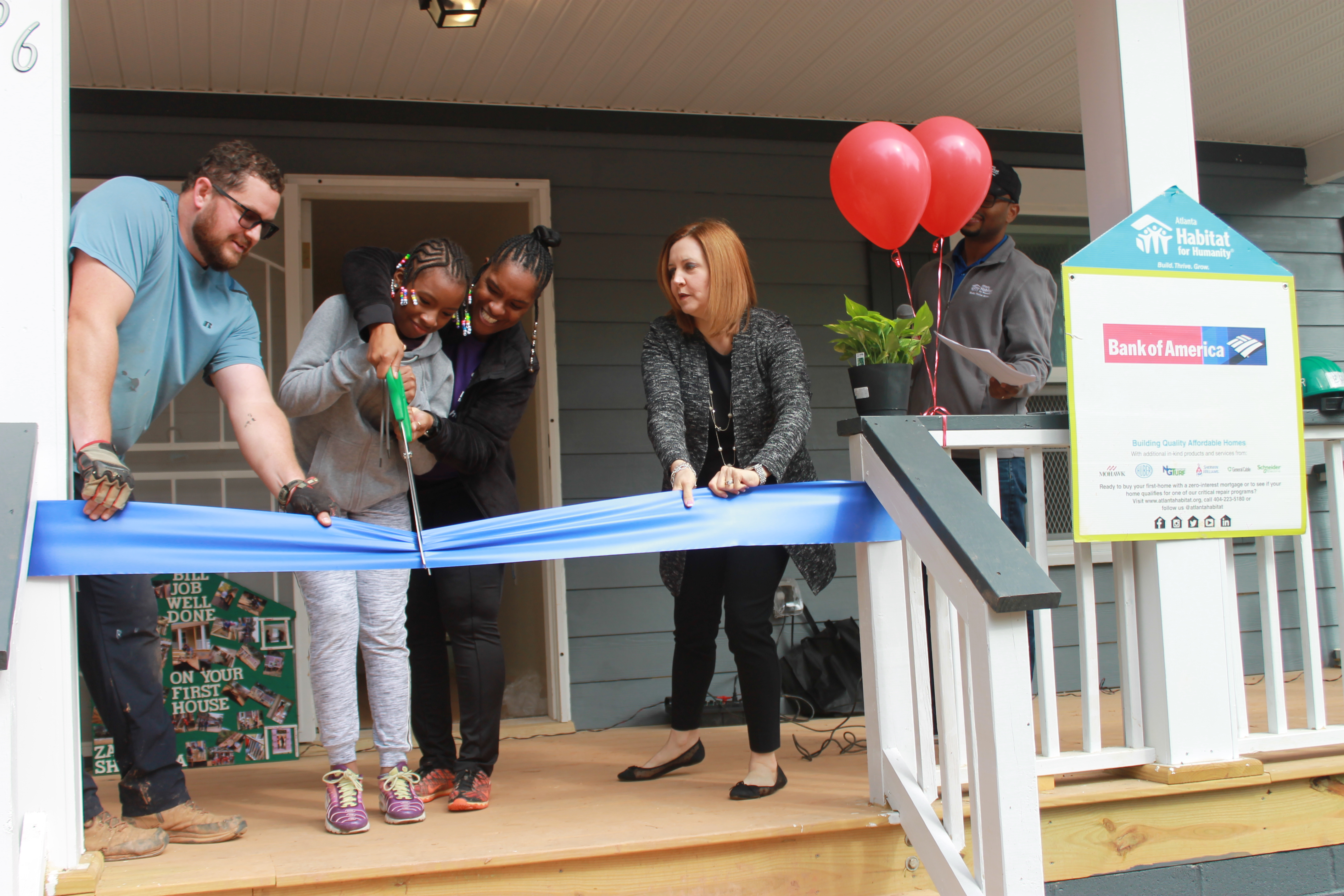 Read more about the article Bank of America’s deep commitment helps Atlanta Habitat families