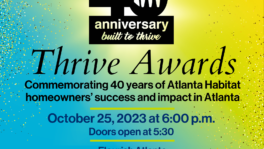 Atlanta Habitat’s Thrive Awards